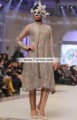 PW6985 Grullo Pale Carmine Crinkle Chiffon Banarasi Jamawar Crepe Silk Party Dress