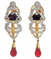 JW4949 Ruby Beads Earrings Jewellery