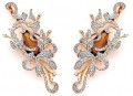 JW4994 White Zircons Earrings Jewellery