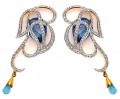 JW4990 Blue Opal Earrings Jewellery