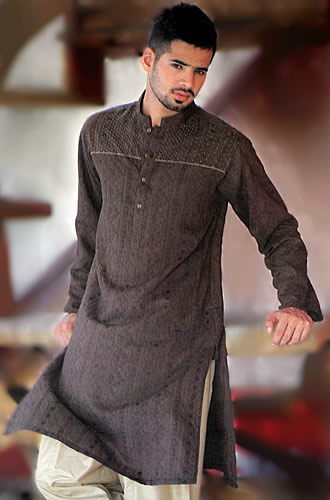 KT850 Gray Kurta  98005 zoom - DRess Of The DAy 15th JUne 2o12