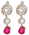 JW4951 Fuchsia Gemstones Earrings Jewellery