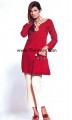 CW8641 Red & Cream Causal Wear