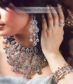 JW745 Gold & Antique White Party Jewellery