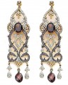JW4979 Mocca Gemstones Earrings Jewellery