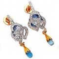 JW4991 Blue Opal Earrings Jewellery