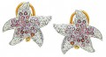JW4954 Crystal Copper Earrings Jewellery