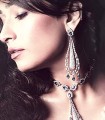 JW658 Zircons Diamond Like Necklace Party Jewellery