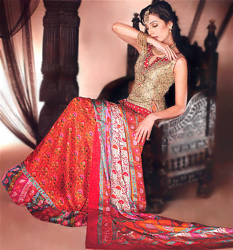 coffee lehenga